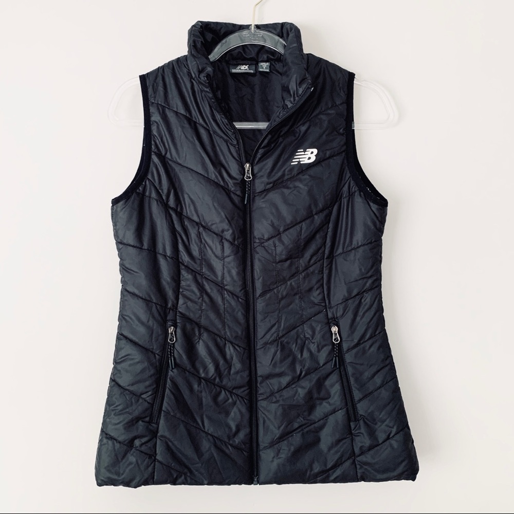 New Balance Black Puffer Vest
